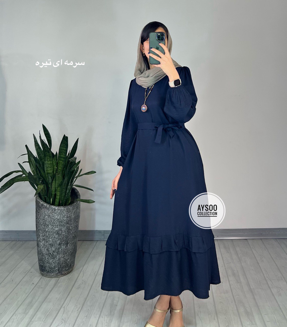 پیراهن مانتویی دل آرا
