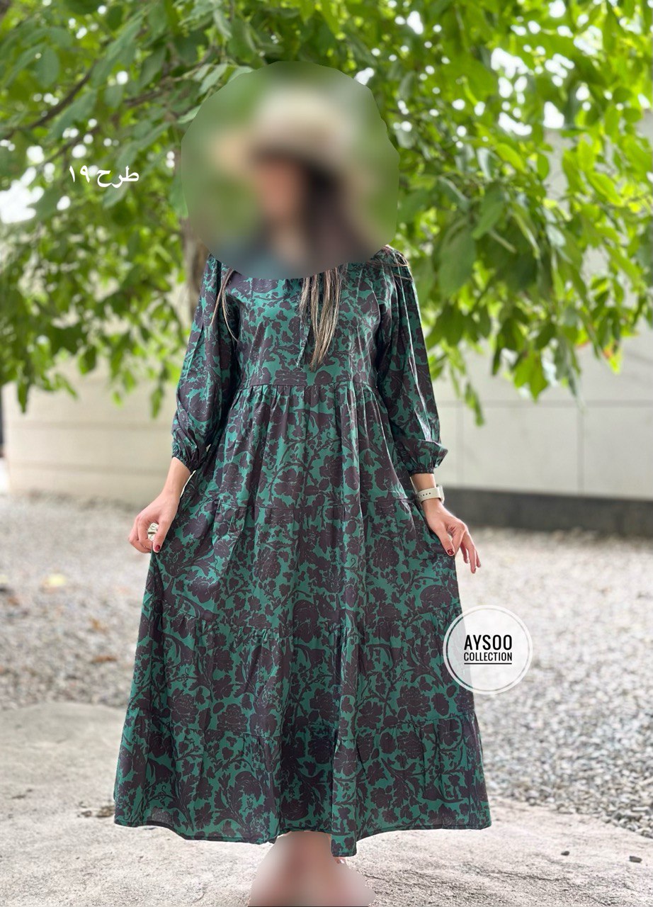 پیراهن طرحدار مزونی49
