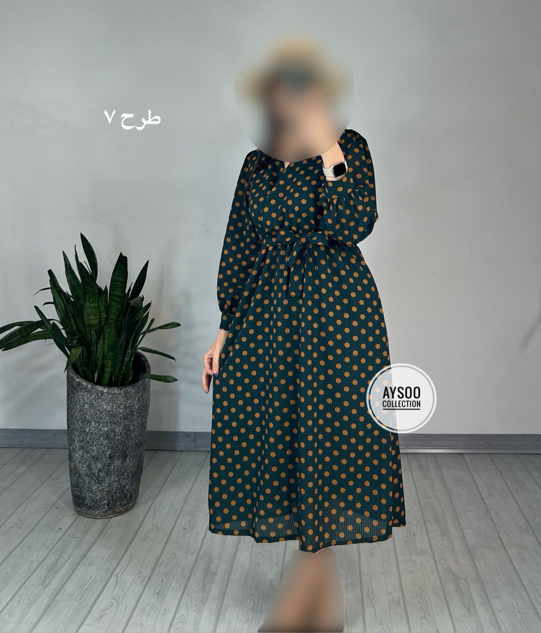 پیراهن حریر میدی 44