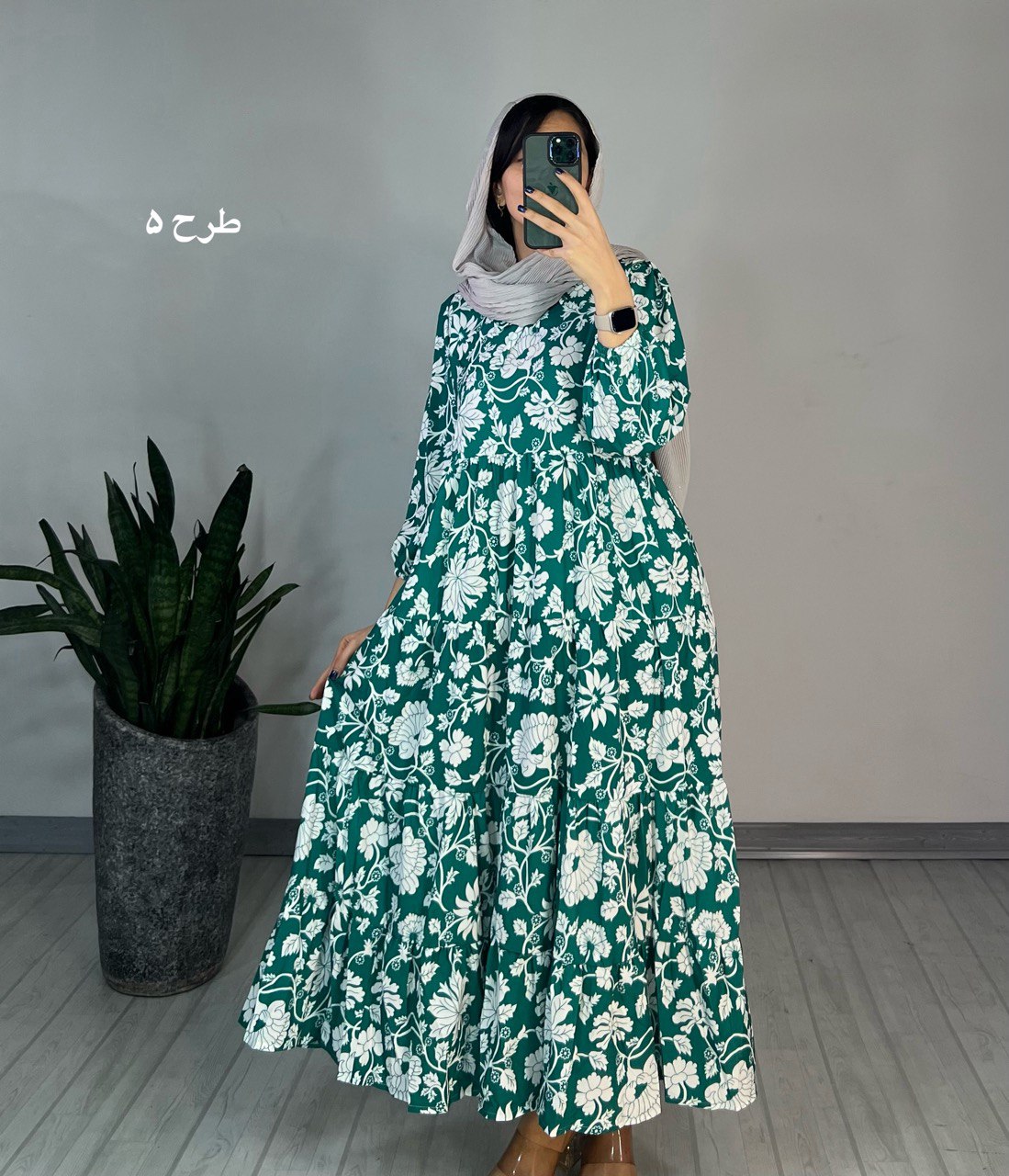 پیراهن طرحدار مزونی50