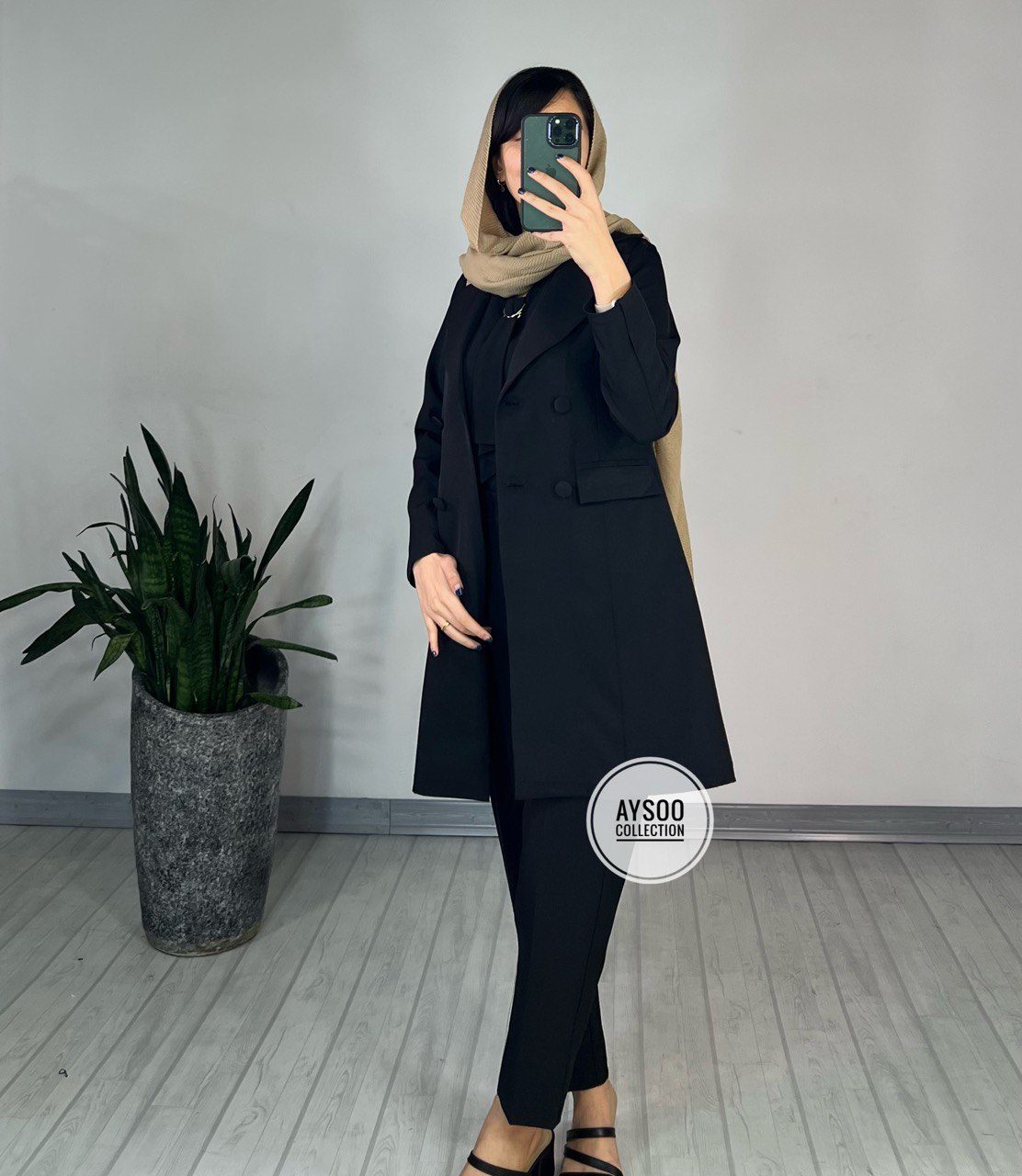 مانتو کتی بلند آتنا(ایراد دار)