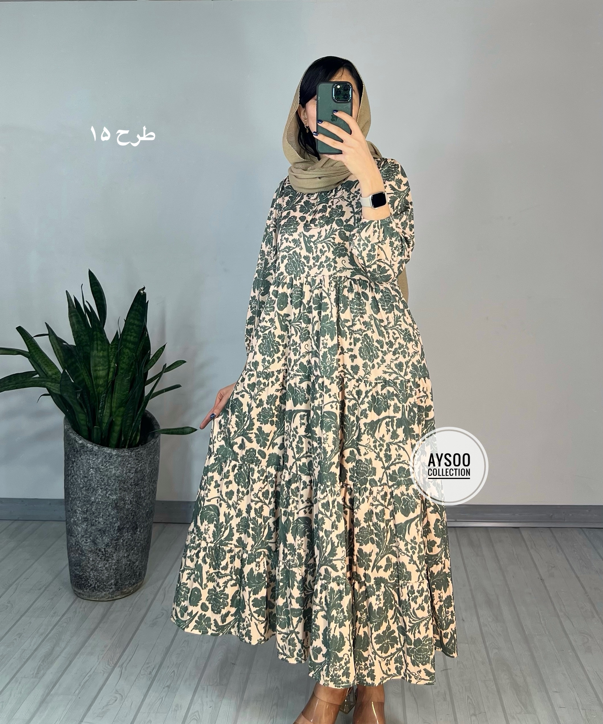 پیراهن طرحدار مزونی51