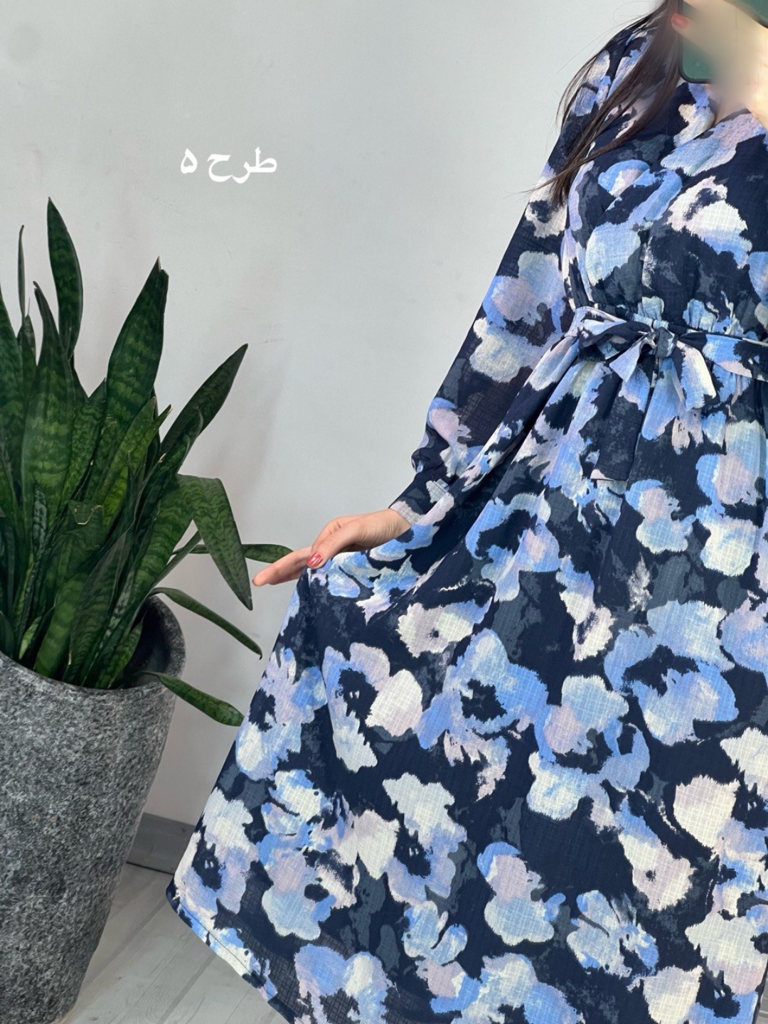 پیراهن حریر میدی 45