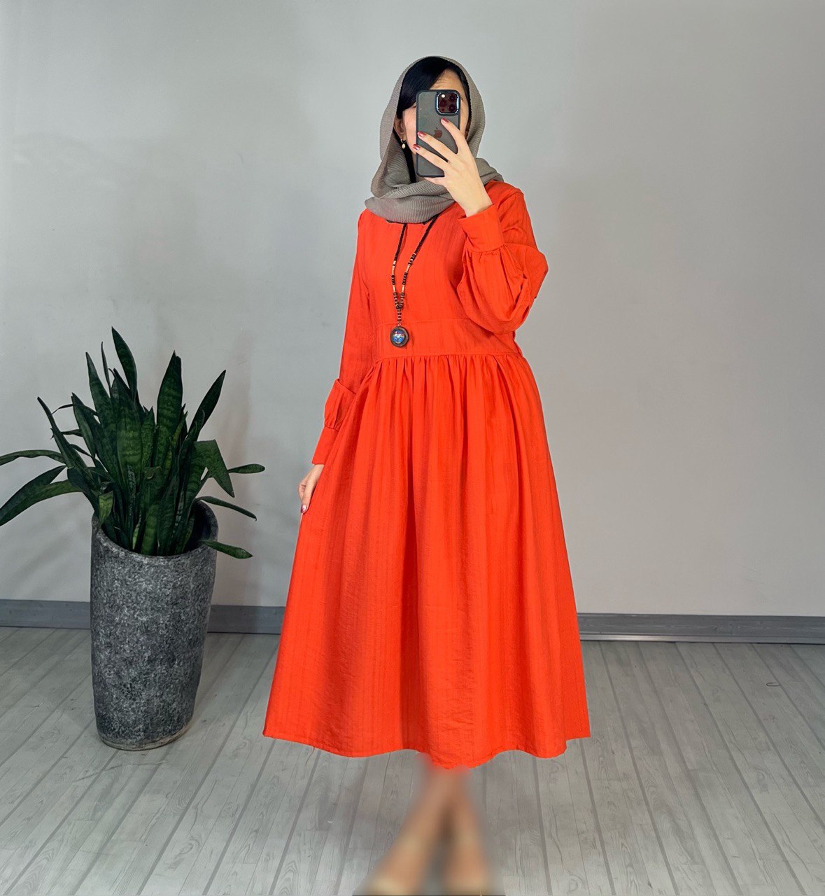 پیراهن عروسکی میدی شیرین