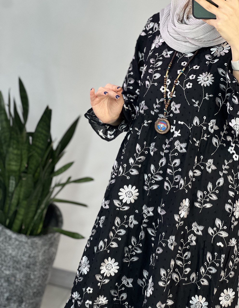 پیراهن خامه دوزی ساحل