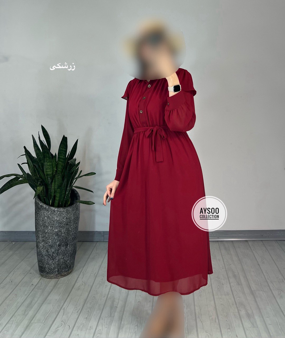 پیراهن حریر دلناز 2