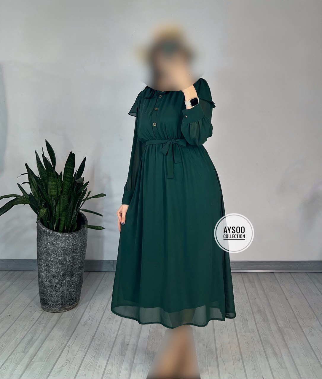 پیراهن حریر دلناز 2