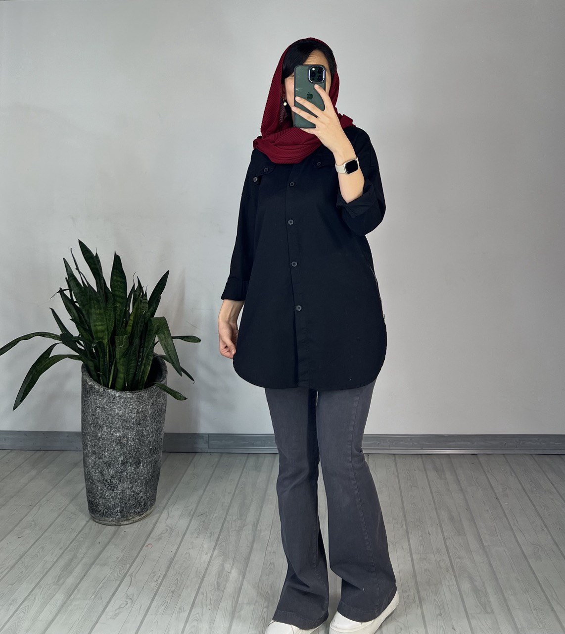 مانتو کتان شادلی(ایراد دار)
