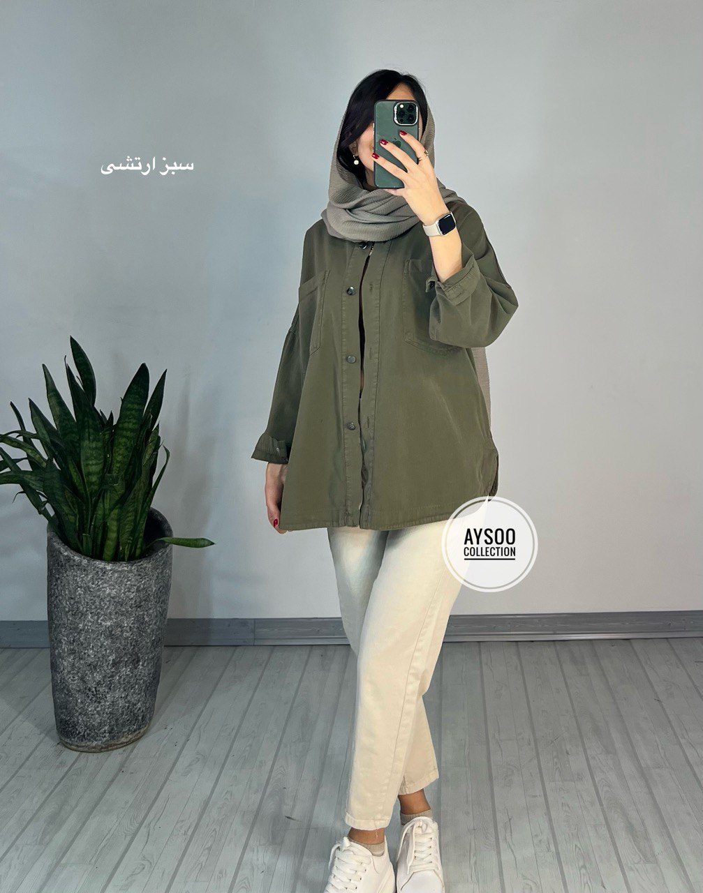 مانتو کتی کتان پاییزه