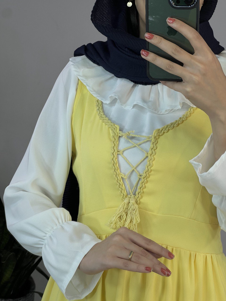ست شومیز و سارافون کلارا(ارسال رایگان)