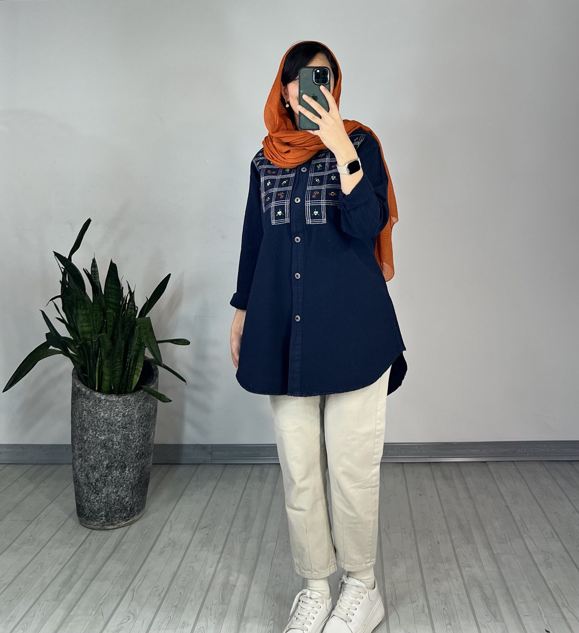 مانتو گلدوزی خوشه 1(ایراد دار)