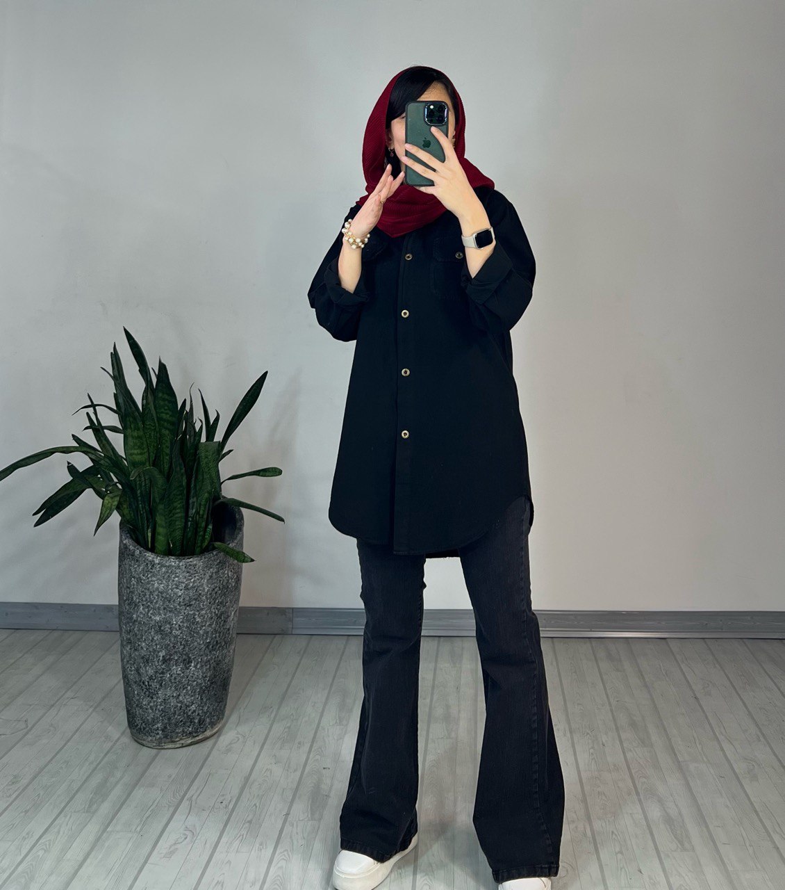 مانتو مداد رنگی پسته 1