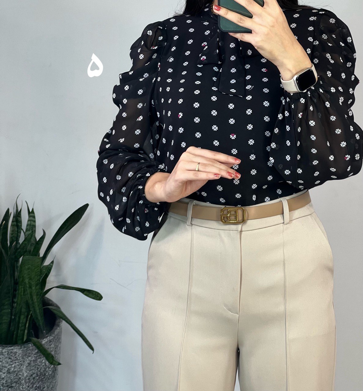 شومیز حریر مهلا 8
