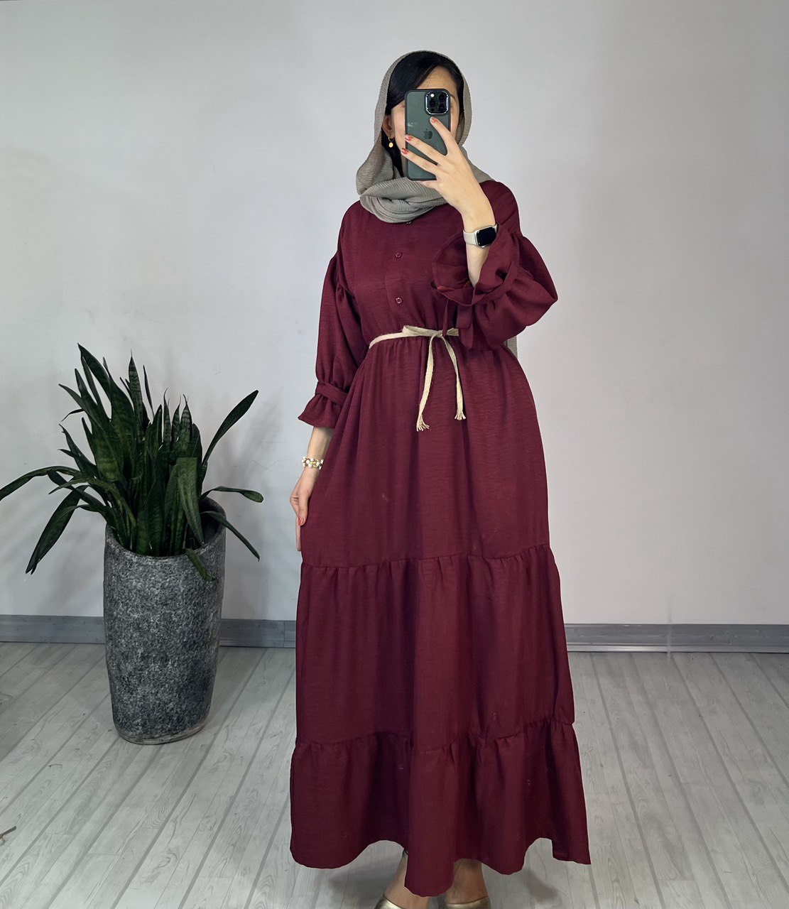 پیراهن مانتویی آرام 1