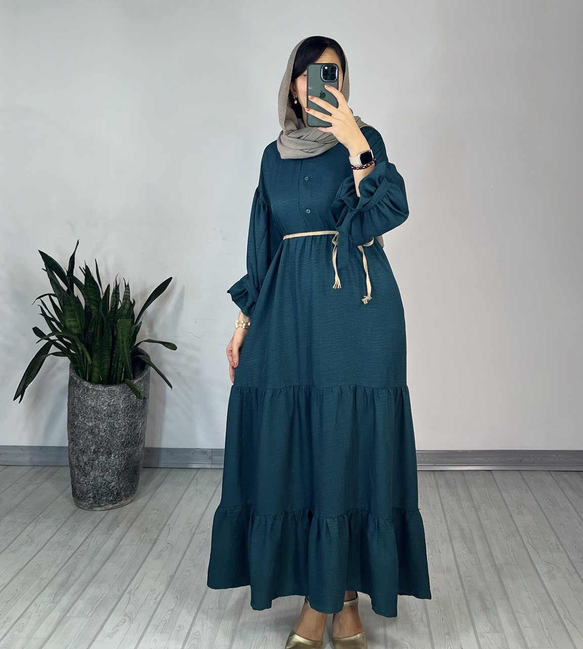 پیراهن مانتویی آرام 1