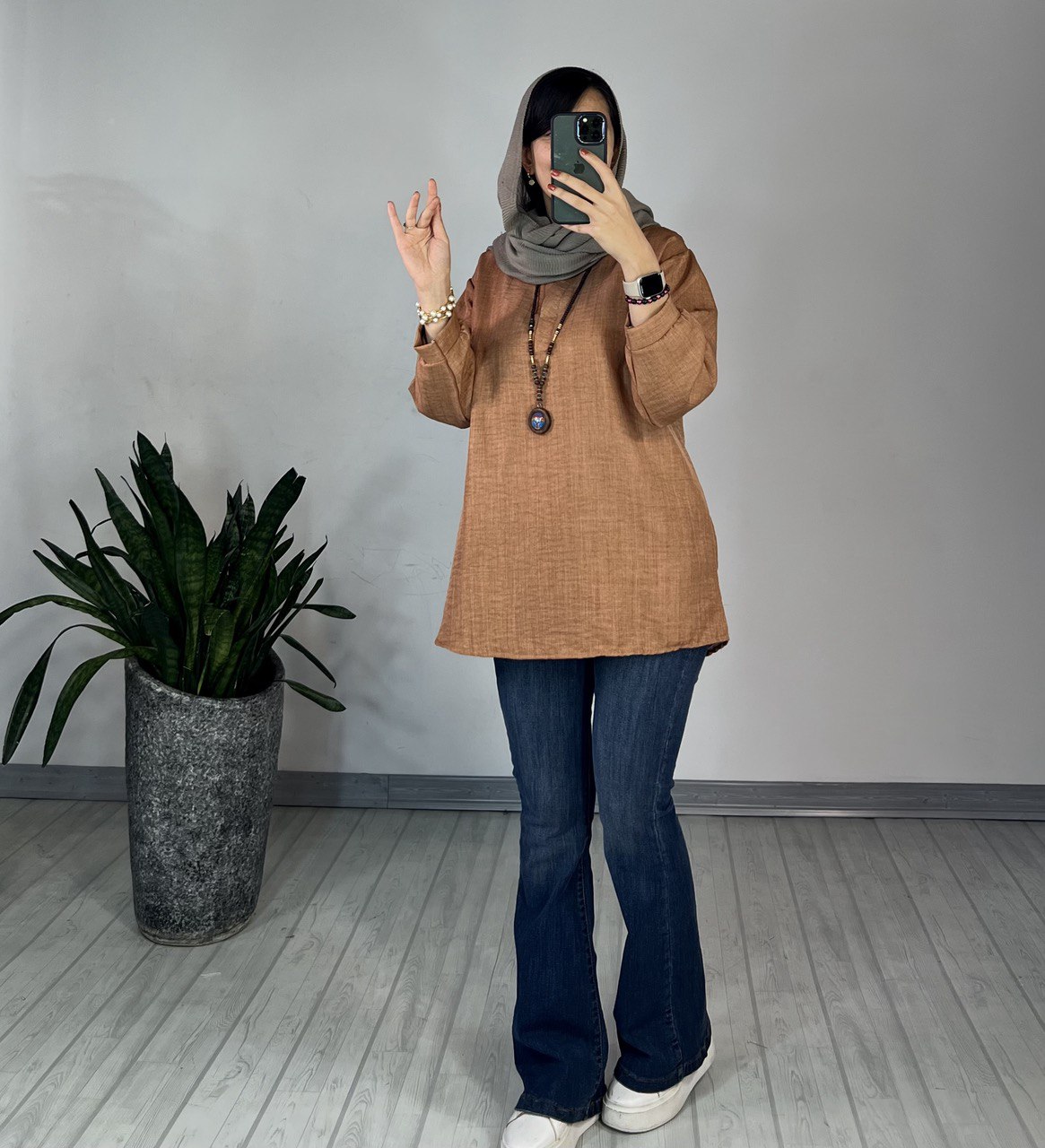 تونیک مانتویی نارگیل