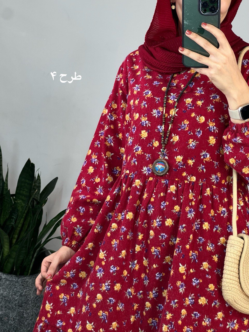 پیراهن لینن نرمینه