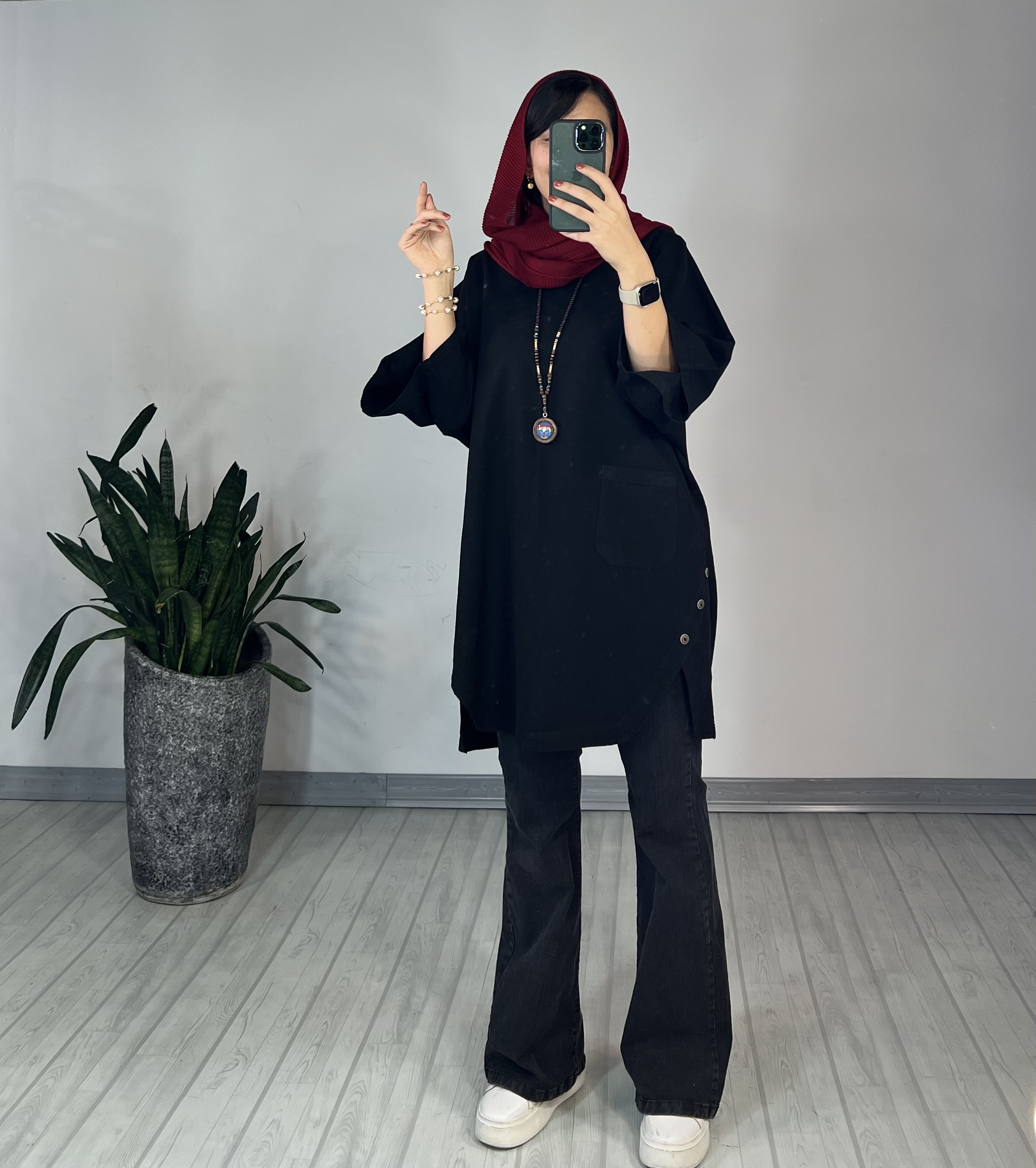 مانتو جلوبسته سرو(ایراد دار)