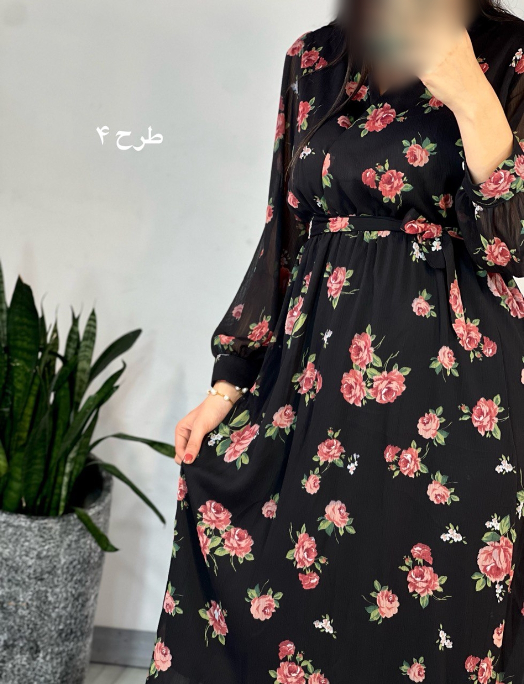 پیراهن حریر میدی 49