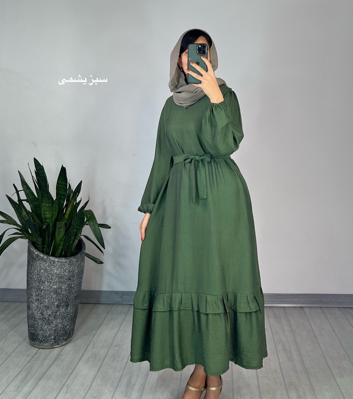 پیراهن مانتویی دل آرا 2