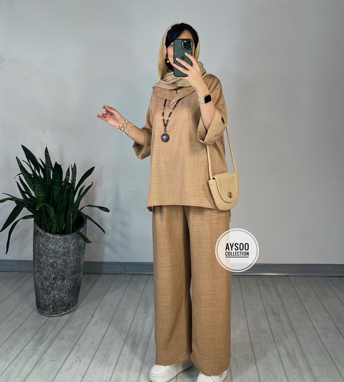 ست تونیک و شلوار فردوس