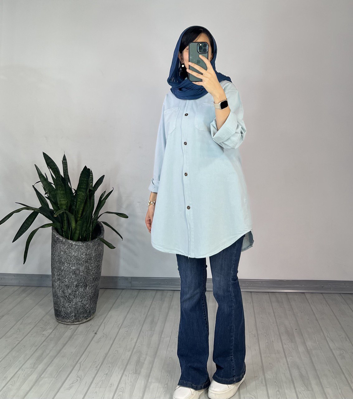 مانتو بلند غنچه(ایراد دار)