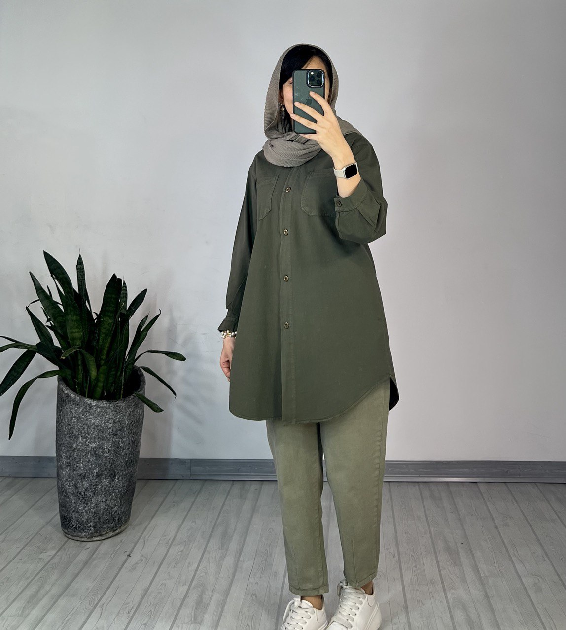 مانتو بلند غنچه(ایراد دار)