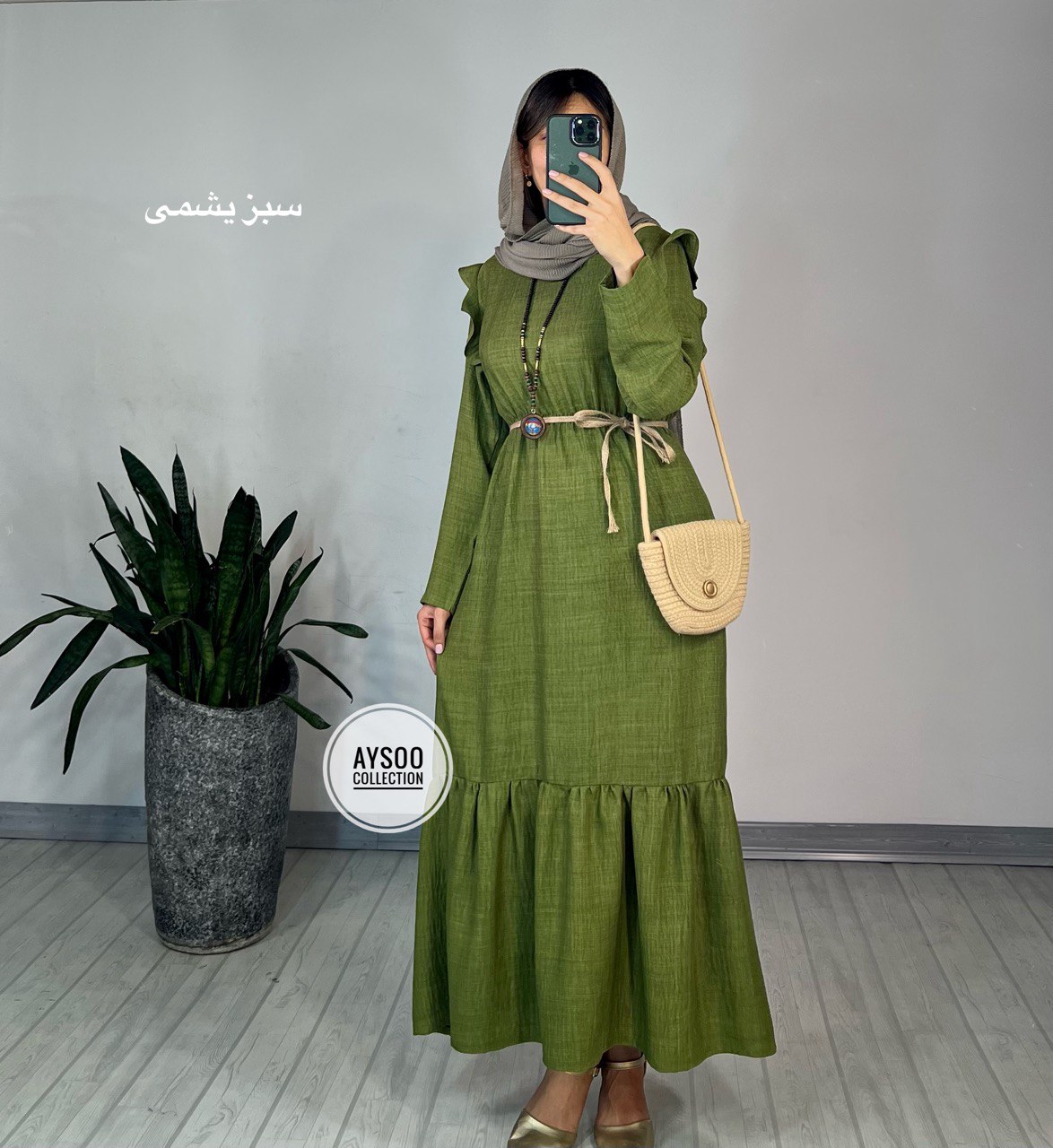 پیراهن مانتویی مانلی 1