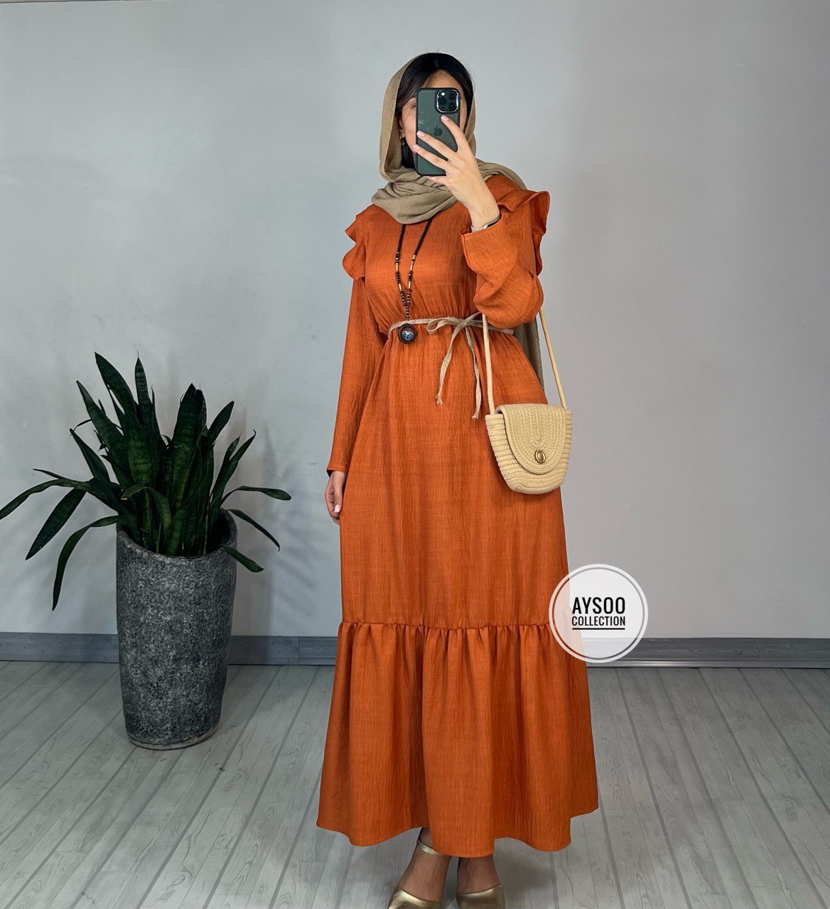 پیراهن مانتویی مانلی 1