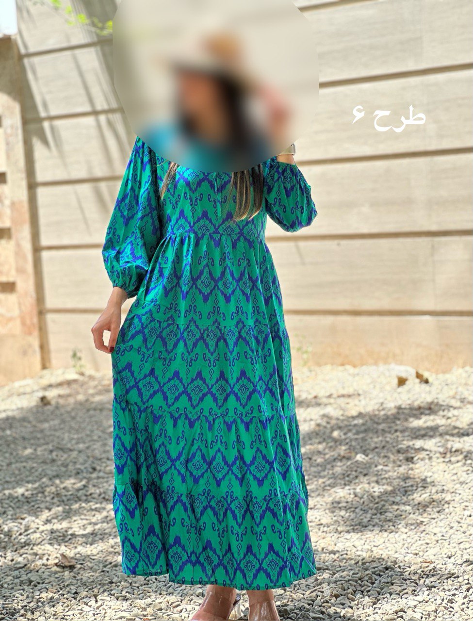 پیراهن طرحدار مزونی 66