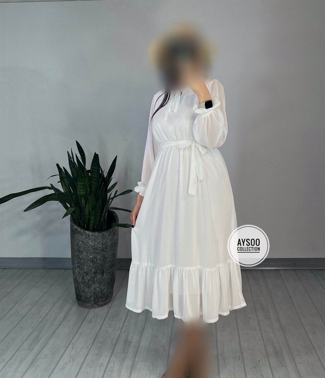 پیراهن حریر کاملیا 1