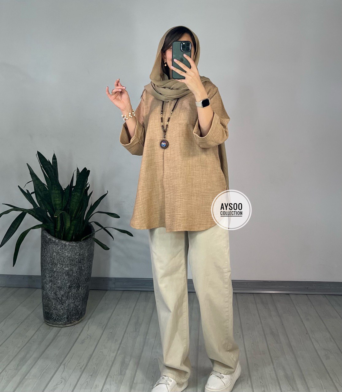 مانتو جلو دکمه نازگل