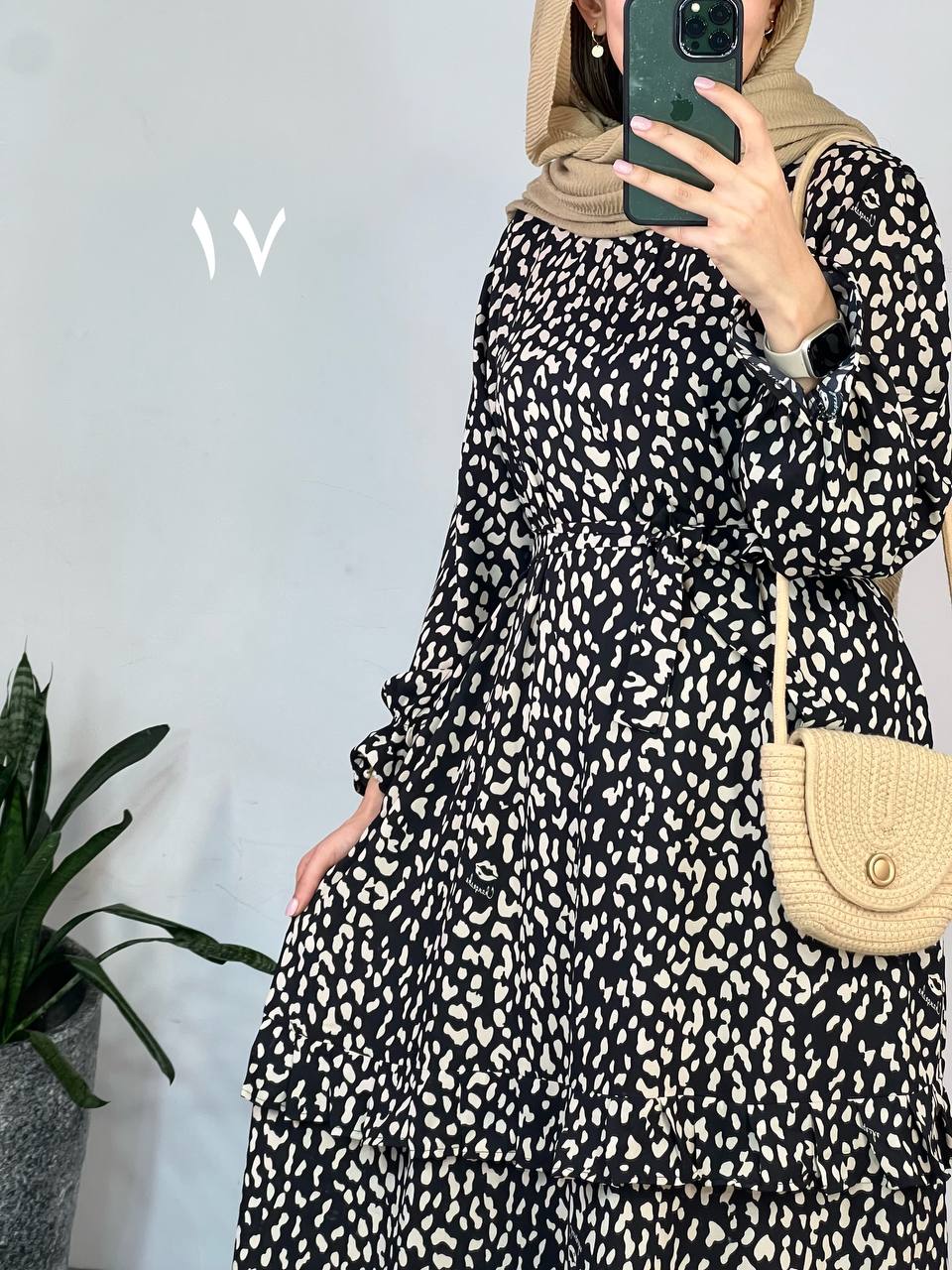 پیراهن مانتویی شکوفه 2