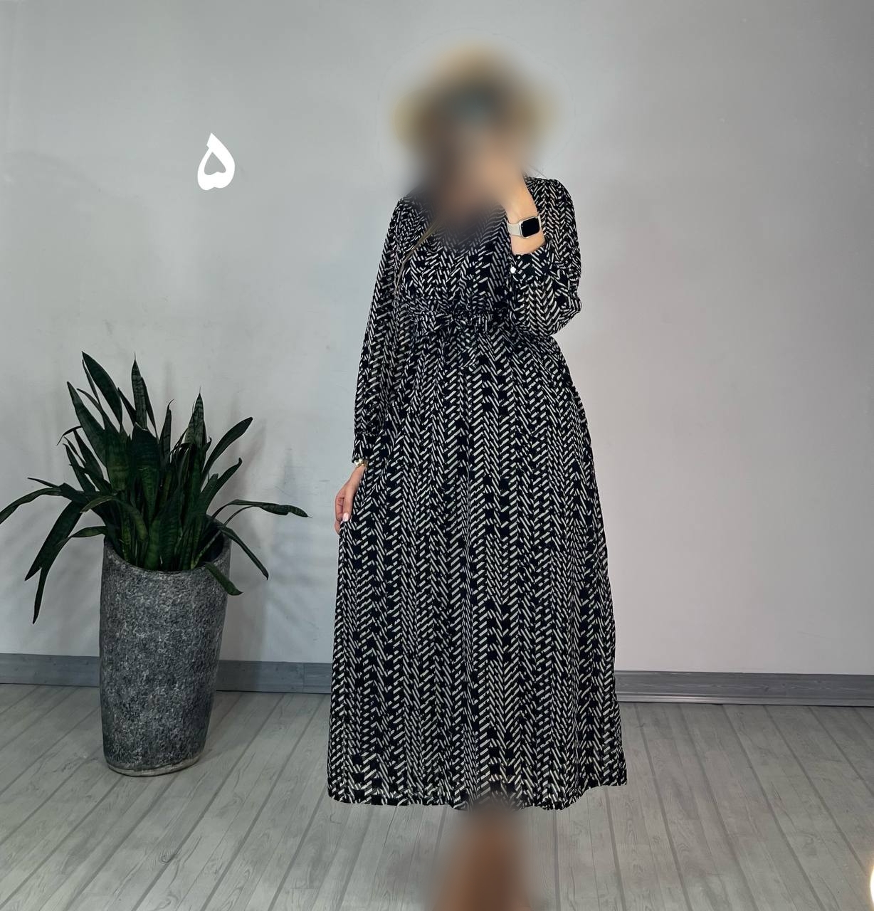 پیراهن حریر ماکسی رویا