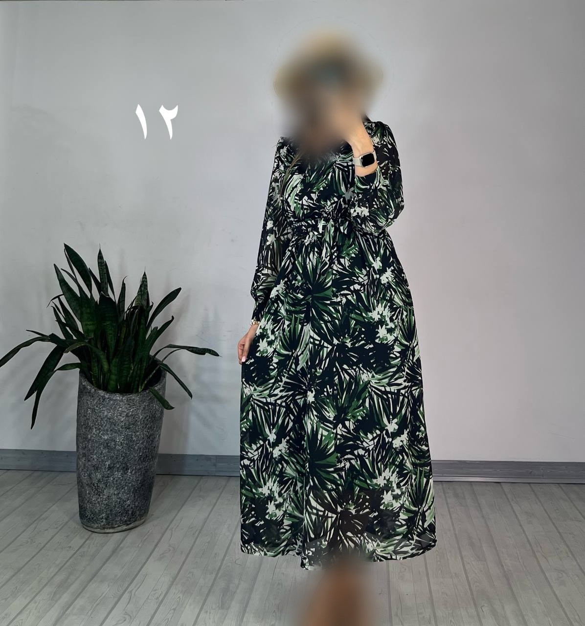 پیراهن حریر ماکسی رویا