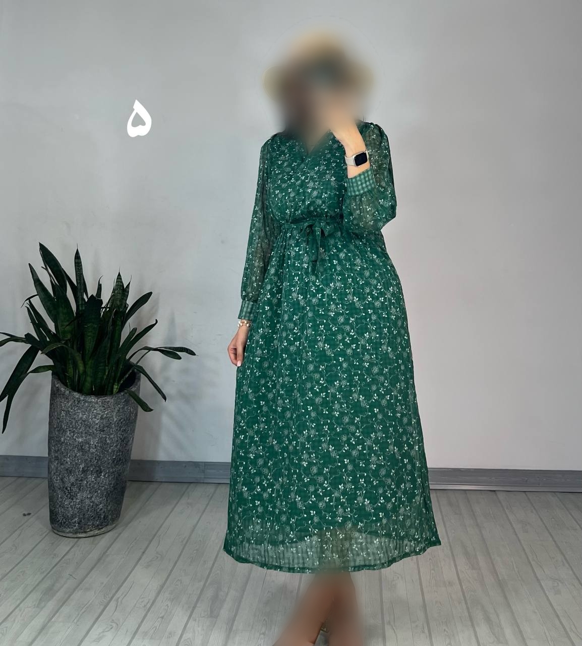 پیراهن حریر ماکسی رویا 1