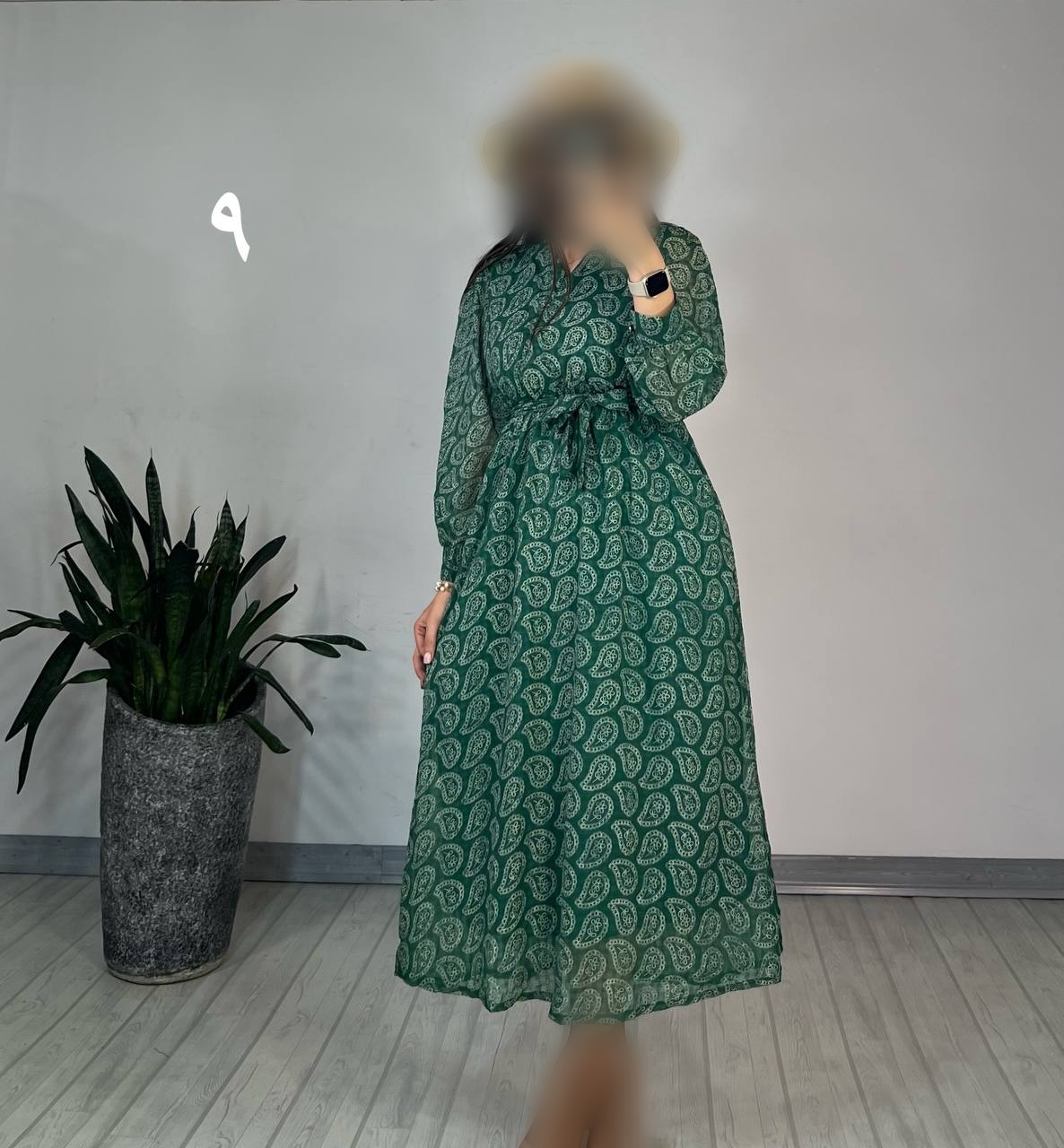 پیراهن حریر ماکسی رویا 1