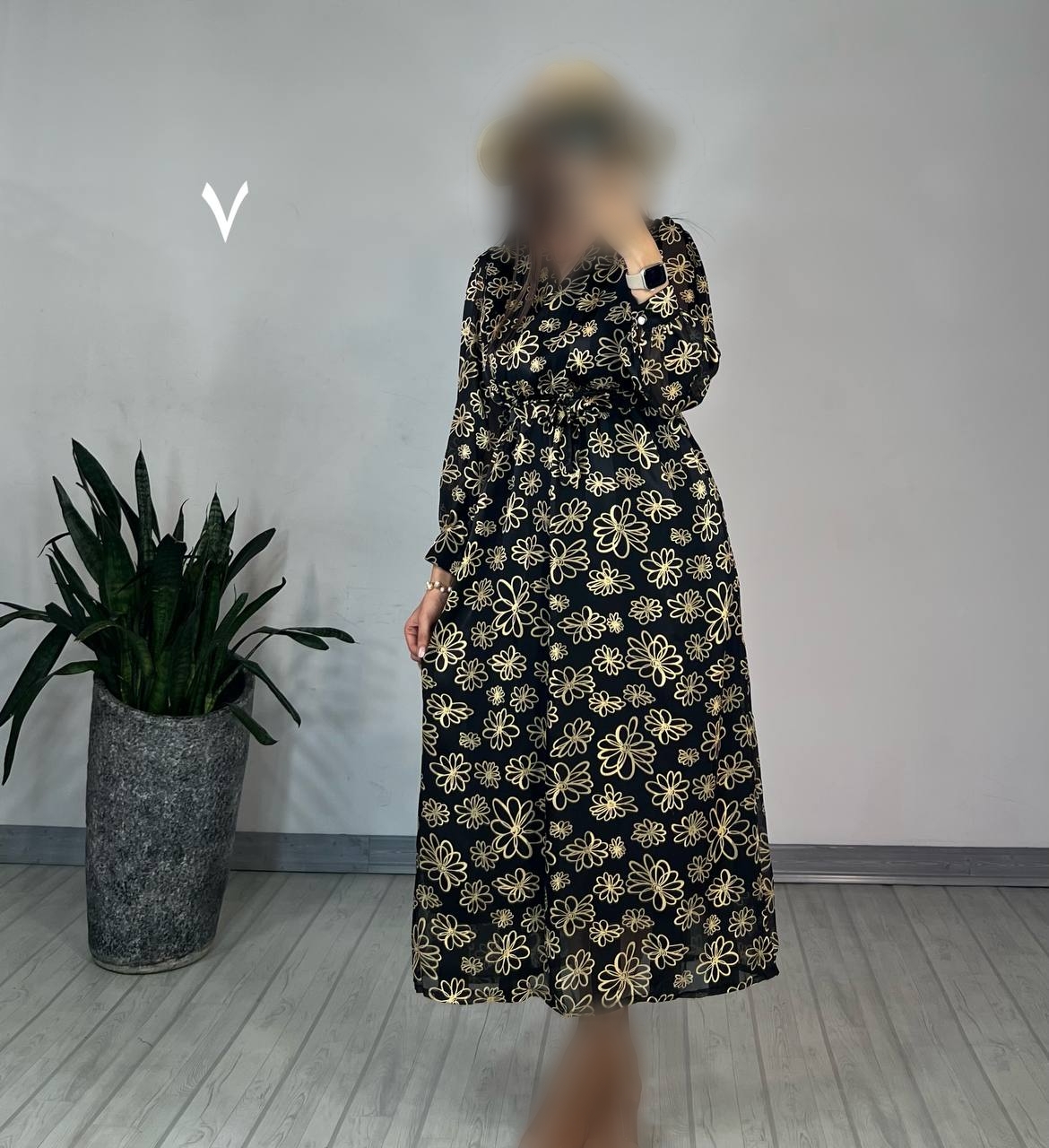 پیراهن حریر ماکسی رویا 1