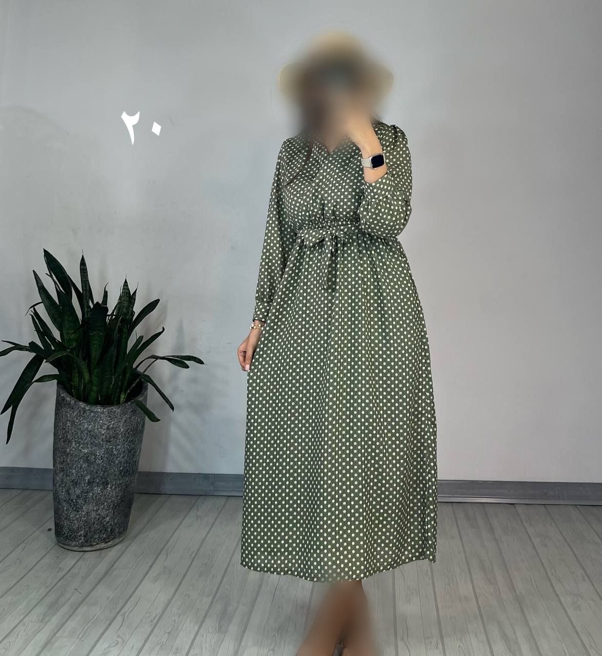 پیراهن حریر ماکسی رویا 1