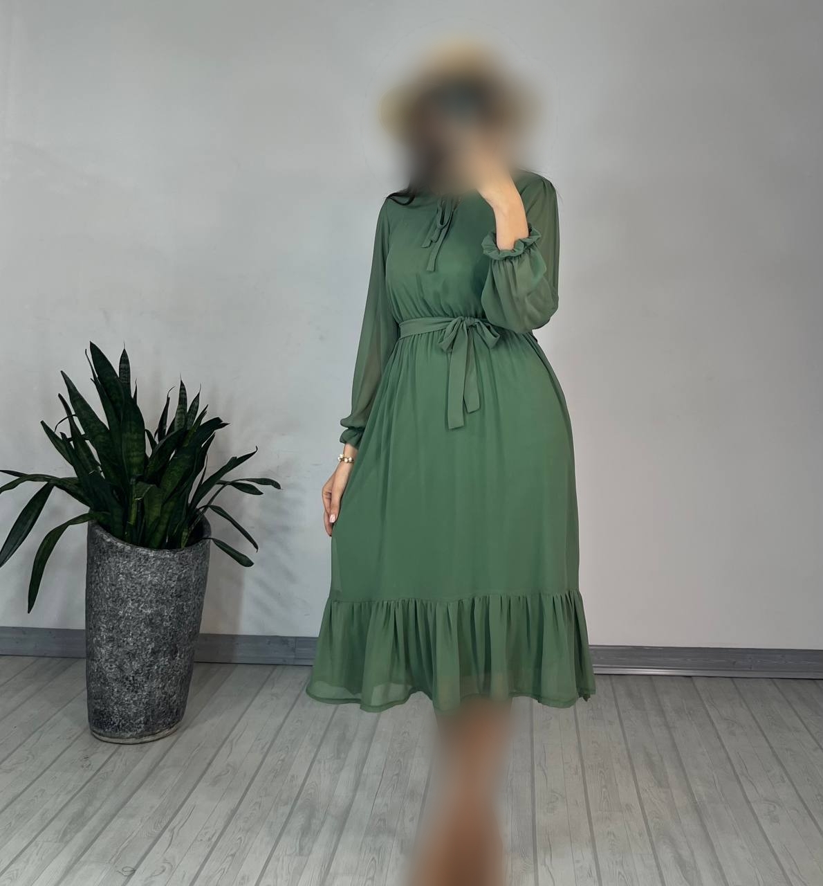 پیراهن حریر کاملیا 2