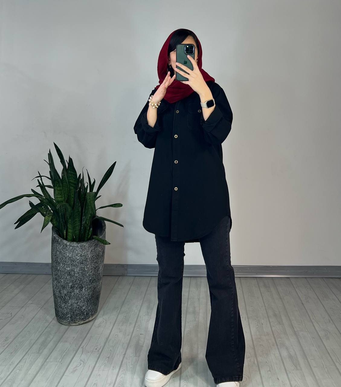 مانتو مداد رنگی پسته 3
