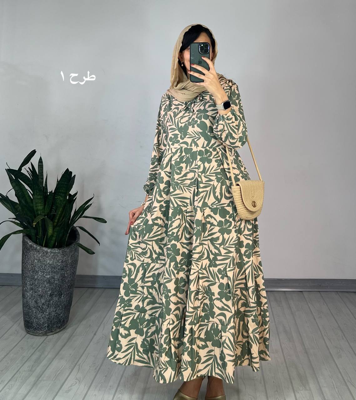 پیراهن طرحدار مزونی 71