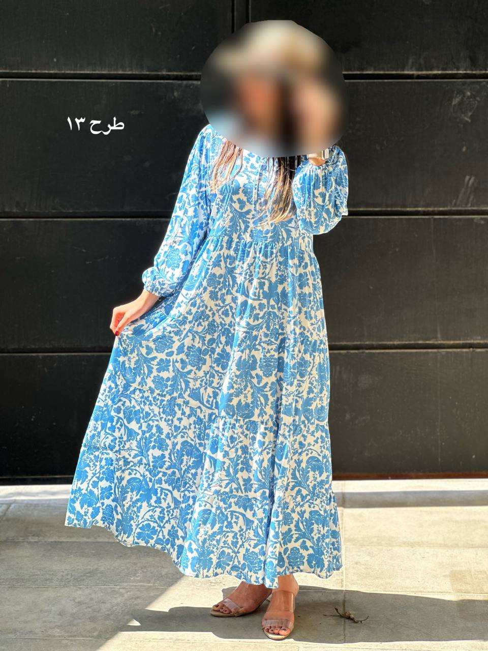 پیراهن طرحدار مزونی 71