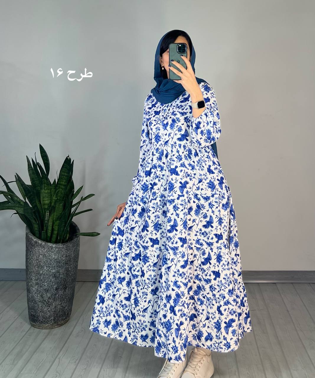 پیراهن طرحدار مزونی 71