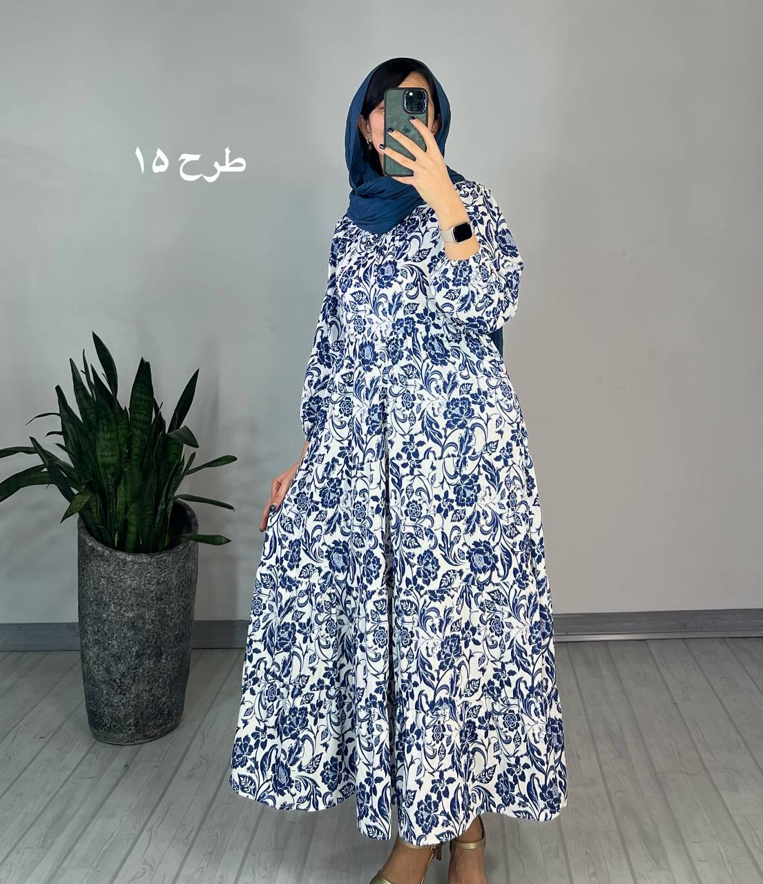 پیراهن طرحدار مزونی 71