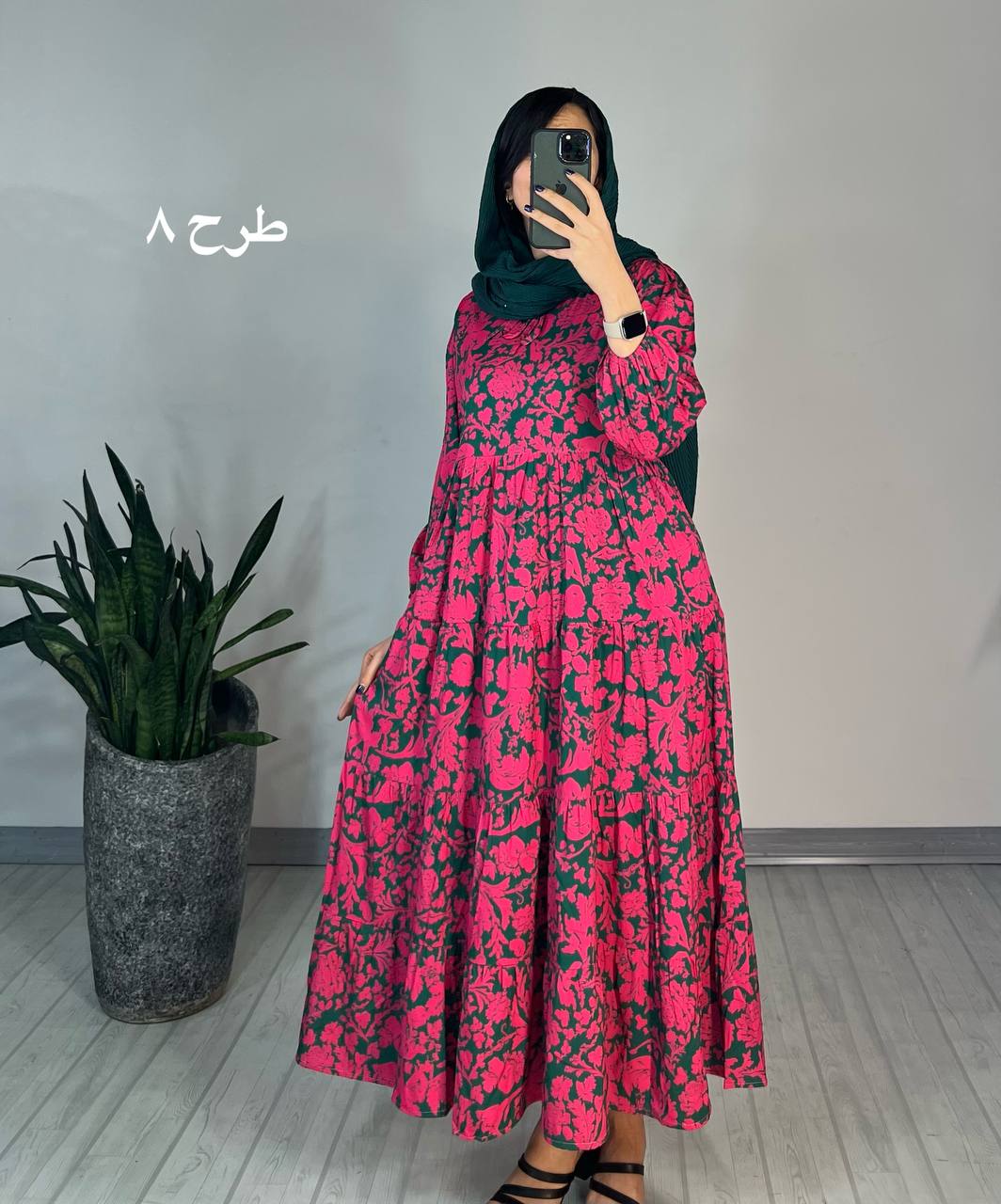 پیراهن طرحدار مزونی 71