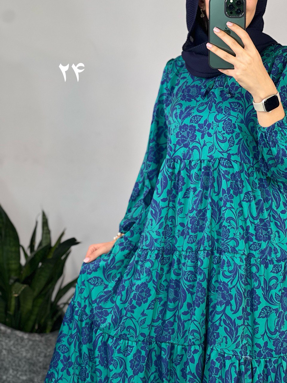 پیراهن طرحدار مزونی 71