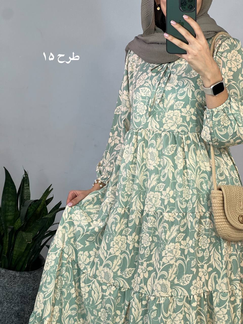 پیراهن طرحدار مزونی 73