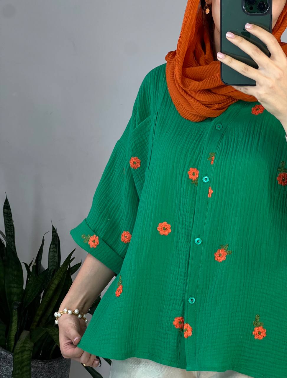 تونیک گلدوزی گلنوش