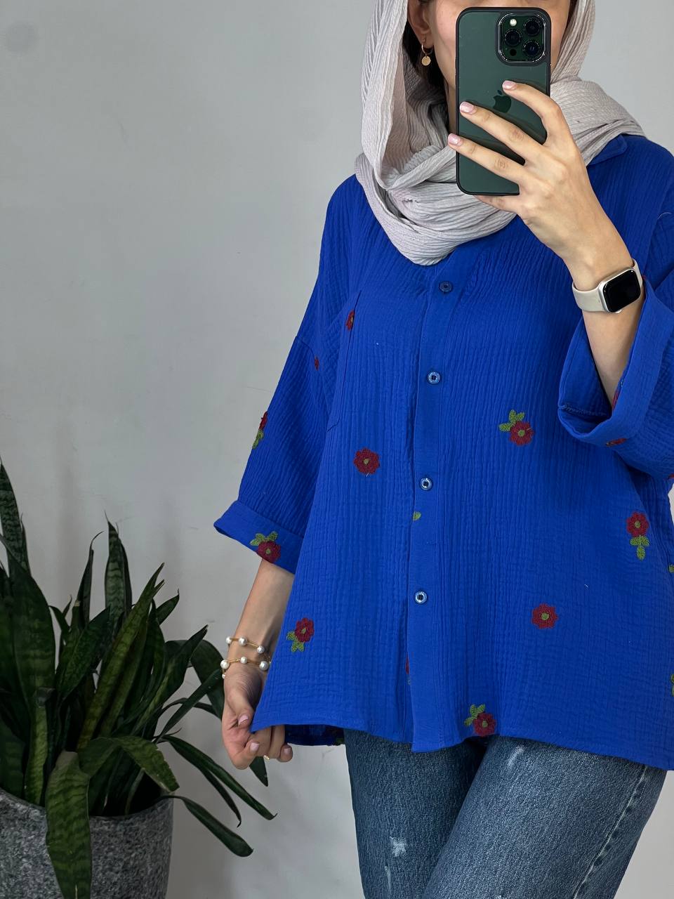 تونیک گلدوزی گلنوش